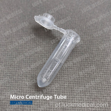 Tubo plástico descartável MCT